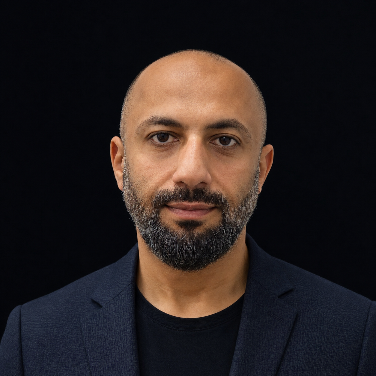 Portrait of Emad Almoghathawi, who leads strategy and AI analytics at Radeef